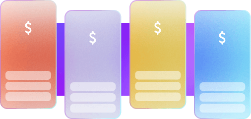 imagem com as cores dos pacotes bronze, prata, ouro e diamante